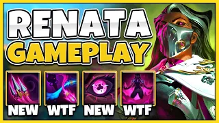 New Champion Renata has a enemy mind-control, revive, good CC, great wave-clear, MS and AS Steroid,