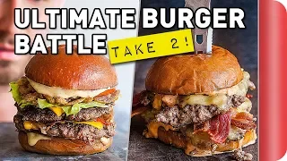 THE ULTIMATE BURGER BATTLE - TAKE 2!! | Sorted Food