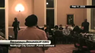 NEWBURGH, NY CITY COUNCIL - PUBLIC COMMENTS ON POLICE DOG ATTACKS