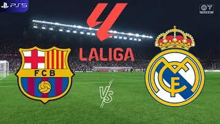 Barcelona vs Real Madrid | Partido de LALIGA | FC 24 - PS5™
