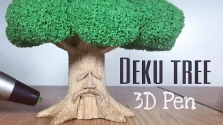 3D Pen | Making The Great Deku Tree | The Legend Of Zelda | 3D Printing Pen Creations