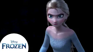 Elsa tenta atravessar o mar Sombrio | Frozen