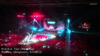 M.D.N.A. Tour (Madonna) Olimpiyskiy, Moscow 07.08.2012