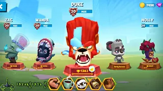 Max Level 20 Duke is OP!! 🤯 3k Giveaway winners!! @HotGamesUnlimited #zooba #gameplay