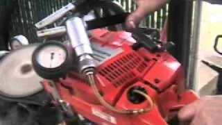 The chainsaw guy diagnostic test Husqvarna 372 XPW Chainsaw 11 9