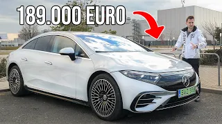 Am condus 500 de km cu noul MERCEDES EQS! Cât de rău a fost?