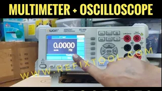 Owon XDM 2041 Benchtop Oscilloscope Multimeter #oscilloscope #clampmeter #digitalmultimeter