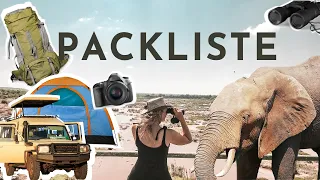 Campingsafari in AFRIKA - Packliste für Anfänger 🐘 + was DU NICHT brauchst