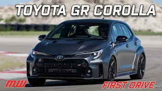 The 2023 Toyota GR Corolla is a Legit Hot Hatch | MotorWeek First Drive