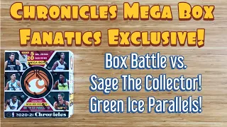 2020-21 Panini Chronicles Basketball Mega Box Battle vs. Sage The Collector! Fanatics Exclusive!