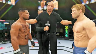 Likkleman vs Wopke Booijen Full Fight - UFC 4 Simulation