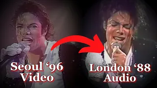 Michael Jackson — Billie Jean — Live Seoul ‘96 with London ‘88 audio (Quick Edit) (Fanmade)