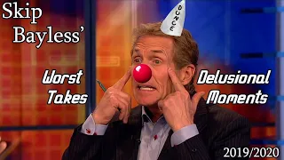 Skip Bayless' Worst Takes/Most Delusional Moments of 2019/2020