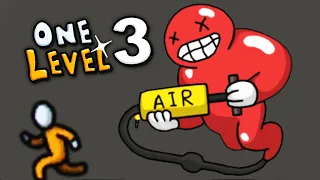 ПОБЕГ СТИКМАНА из ТЮРЬМЫ #5 БОСС КАЧОК не ДАЁТ СБЕЖАТЬ в игре One Level 3: Stickman Jailbreak