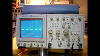 Tektronix 2445 Oscilloscope Repair Revisited part 1 of 1