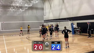 TAV 13 Blue Vs EMV 13 National Black set 1 round 1 of Gold Bracket at NTI Bid at SWAC