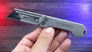 WORKPRO EDC Folding Utility Knife - This is How it Works