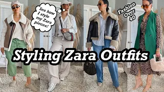 STYLING ZARA OUTFITS | FALL/AUTUMN OUTFIT IDEAS ft Zara | Zara Outfit Ideas | Crystal Momon