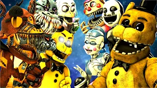 [SFM FNaF] Top 5 Fight VS FNAF Animations