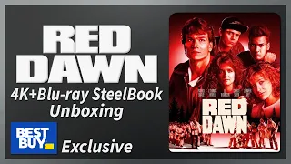 Red Dawn (1984) Best Buy Exclusive 4K+2D Blu-ray SteelBook Unboxing