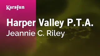 Harper Valley P.T.A. - Jeannie C. Riley | Karaoke Version | KaraFun