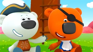 Be Be Bears Bjorn y Bucky | Osos Piratas ⭐  Dibujos Animados Divertidos para Bebés