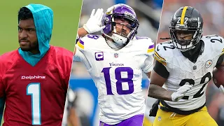 TUA REGRESA con DOLPHINS | JUSTIN JEFFERSON ausente | NAJEE HARRIS en su MEJOR FORMA