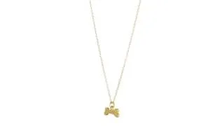 Dogeared Happy Tails Dog Bone Necklace SKU:8620986