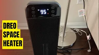 Dreo Space Heater Review | Fast Quiet Heating Portable Electric Heater with Remote