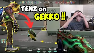 TenZ plays *NEW* Agent Gekko for the FIRST TIME in Valorant ..