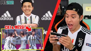 ME HA FICHADO LA JUVENTUS en PES MOBILE 😱 *Messi & CR7 juegan juntos*