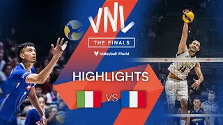 🇮🇹 ITA vs. 🇫🇷 FRA - Highlights Semi Finals | Men's VNL 2022