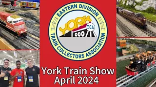 York Train Show April 2024!