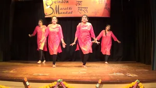 Awesome Dance performance from Marathi movie songs @ Swindon