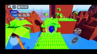 Sonic Expedition Ring Attack: 208 Rings Green Hill Zone Act 1/ Tutorial Zone Act 2