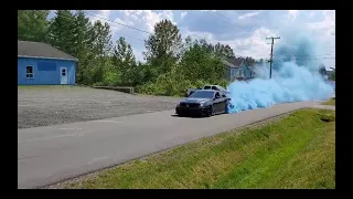 Burnout Cadillac CTS-V V8-Corvette