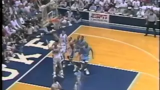 03/05/1994:  #5 North Carolina Tar Heels at #2 Duke Blue Devils