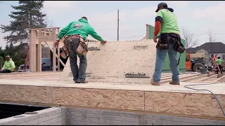 Installing Floor Joists and Laying Subfloor