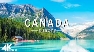 FLYING OVER CANADA (4K UHD) - Relaxing Music Along With Beautiful Nature Videos - 4K Video HD