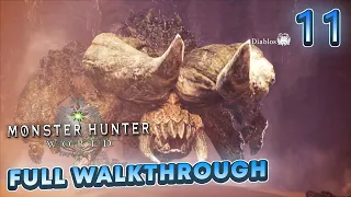 Hunting Diablos!! - Monster Hunter World Walkthrough & Gameplay [No Commentary] #11