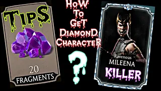 How To Get Diamond Character ? & Fragments | Tips And Tricks | Mortal Kombat Mobile Game Play