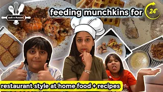 I became a PERSONAL CHEF for 24 hours for my nephew & niece 👩🏽‍🍳 | Aanam C Vlog