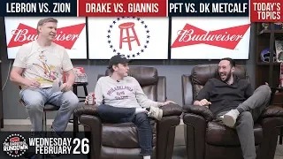 PFT to Race DK Metcalf? - February 26, 2020 - Barstool Rundown