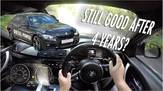 2017 BMW 335D DRIVING POV/REVIEW