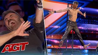 DON'T BLINK! Testa Scares The Judges With DEADLY Audition On AGT 2022!