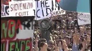 Protestat 1998  në  Londër Milaim Zeka