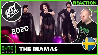 SWEDEN EUROVISION 2020 REACTION: The Mamas - Move (Melodifestivalen 2020 Winner!) | ANDY REACTS!