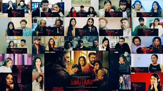 Shaitaan Trailer l Ajay Devgn, R Madhavan, Jyotika l Latest Reaction Mashup