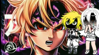 Nanatsu no taizai reagindo ao rap do meliodas (@anirap) (MULTIVERSE)