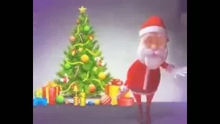 dancing Santa Claus  Feliz Navidad song